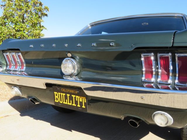 1967 Green Ford Mustang Coupe