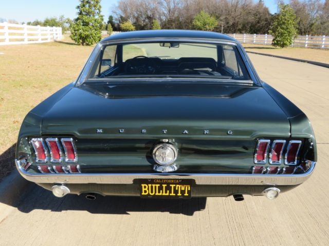 1967 Green Ford Mustang Coupe