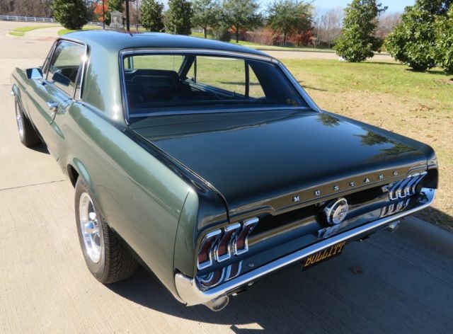 1967 Green Ford Mustang Coupe