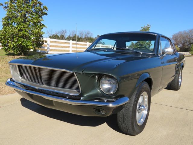 1967 Green Ford Mustang Coupe