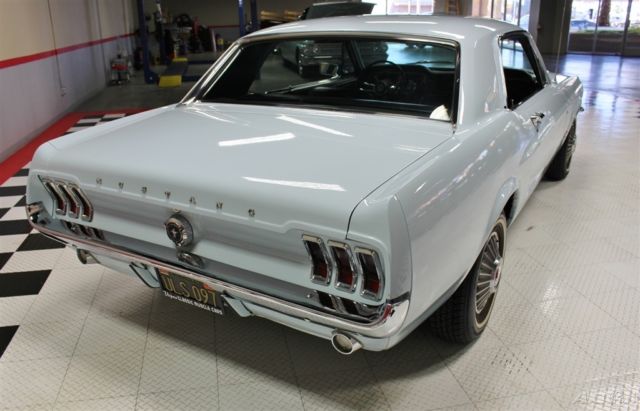 1967 Blue Ford Mustang Coupe