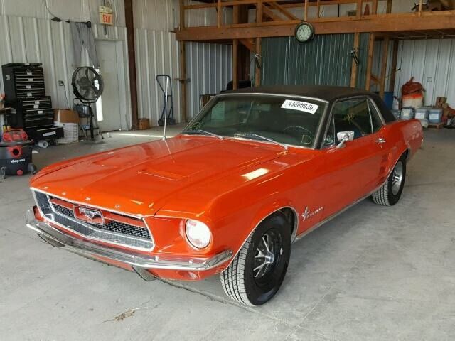 1967 Red Ford Mustang Coupe