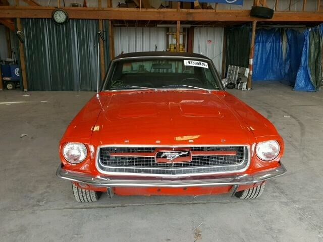 1967 Red Ford Mustang Coupe