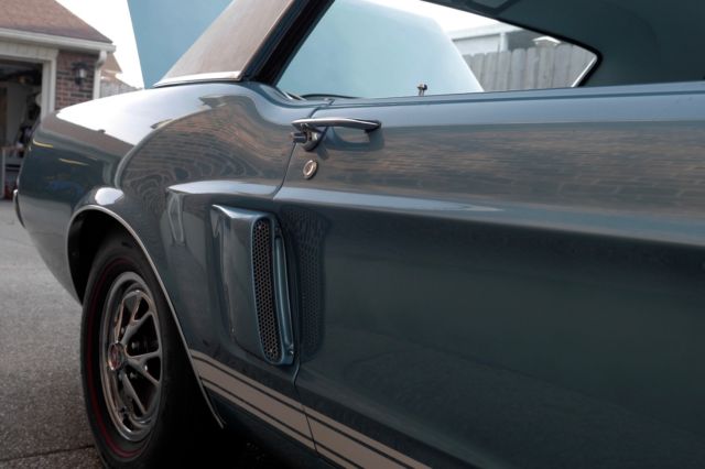 1967 Blue Ford Mustang Coupe