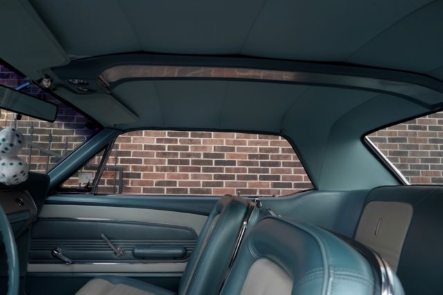 1967 Blue Ford Mustang Coupe