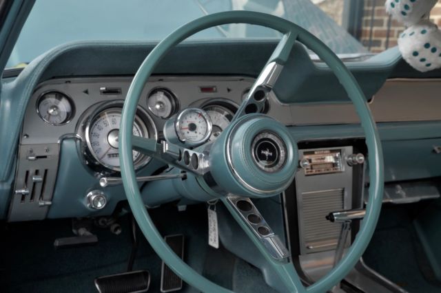 1967 Blue Ford Mustang Coupe