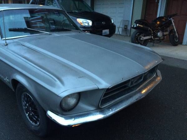 1967 Gray Ford Mustang Coupe
