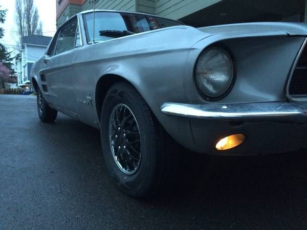 1967 Gray Ford Mustang Coupe
