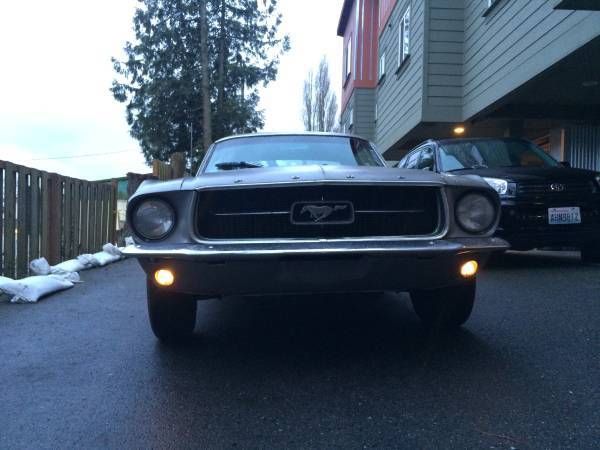 1967 Gray Ford Mustang Coupe