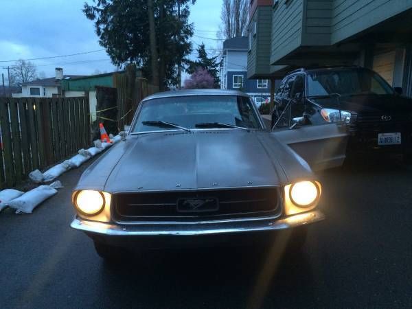 1967 Gray Ford Mustang Coupe