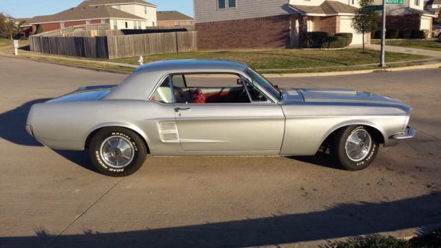 1967 Silver Ford Mustang U/K