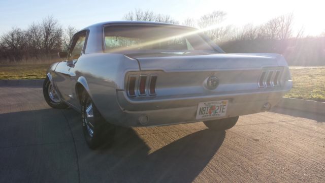 1967 Silver Ford Mustang U/K