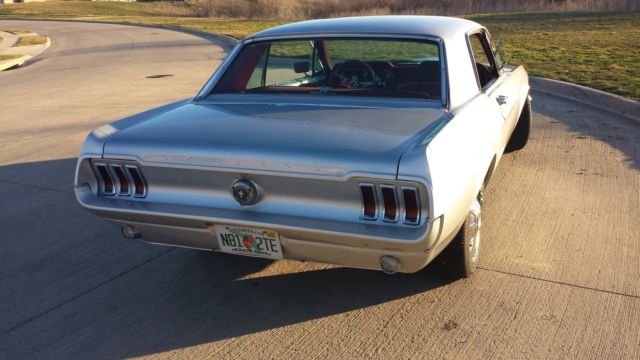 1967 Silver Ford Mustang U/K