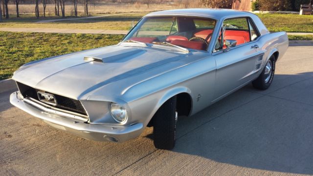 1967 Silver Ford Mustang U/K