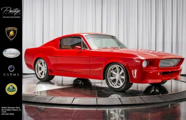1967 Red Ford Mustang Coupe