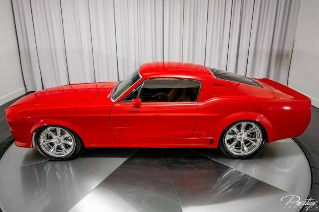 1967 Red Ford Mustang Coupe