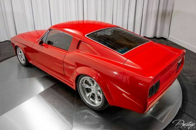 1967 Red Ford Mustang Coupe