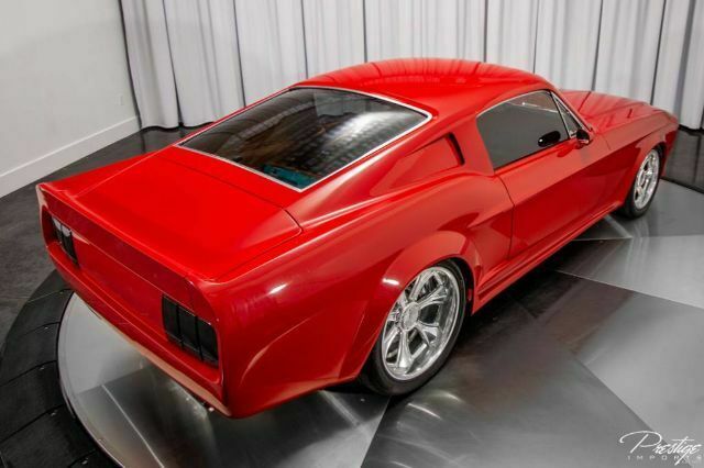 1967 Red Ford Mustang Coupe