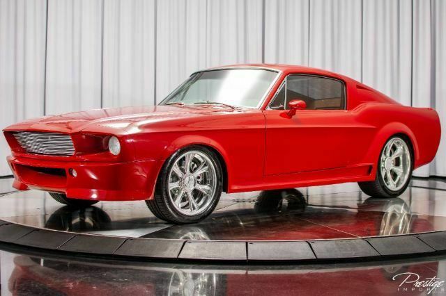 1967 Red Ford Mustang Coupe