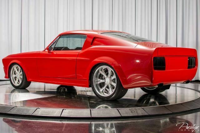 1967 Red Ford Mustang Coupe