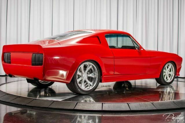 1967 Red Ford Mustang Coupe