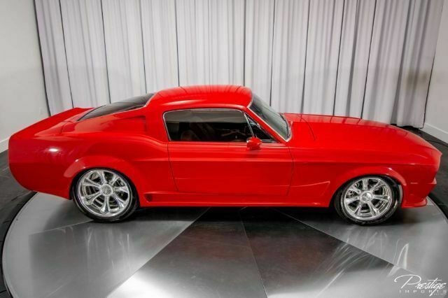 1967 Red Ford Mustang Coupe