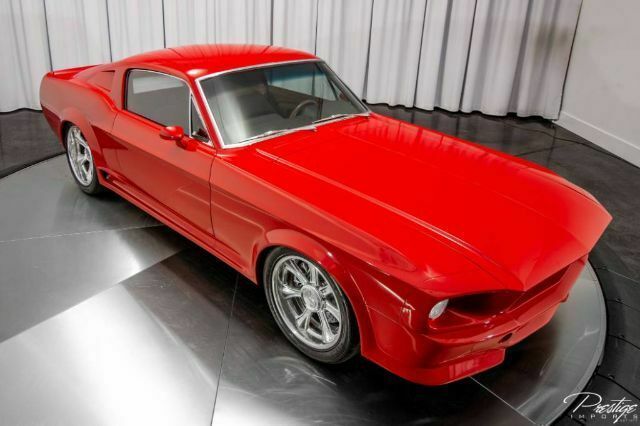 1967 Red Ford Mustang Coupe