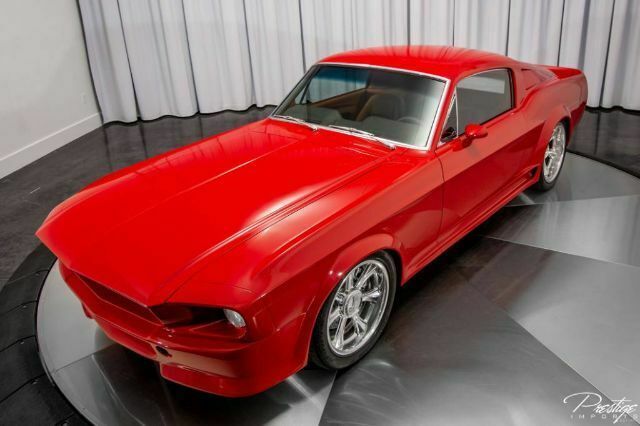 1967 Red Ford Mustang Coupe