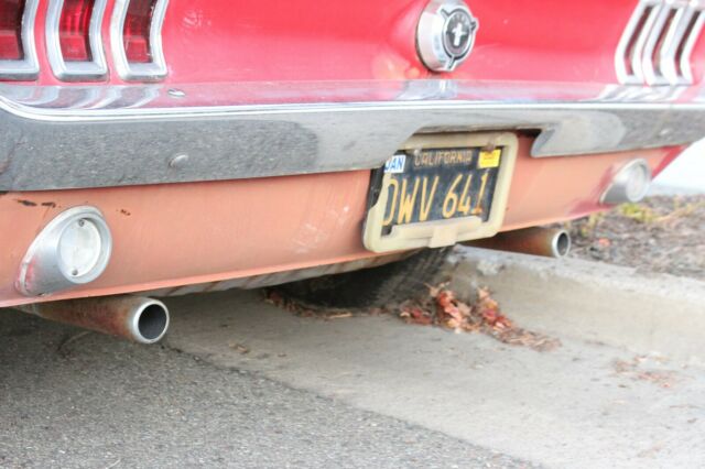 1967 Red Ford Mustang Coupe