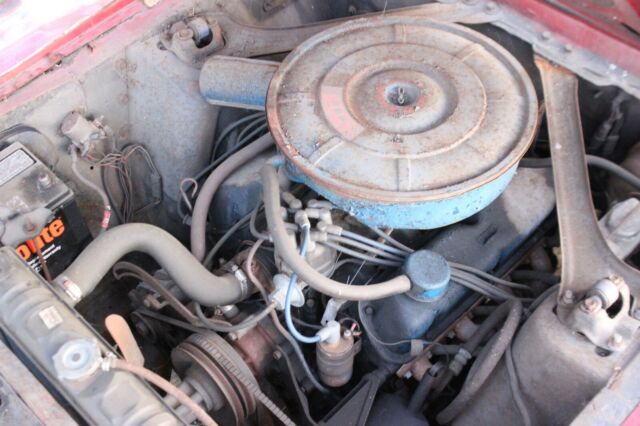 1967 Red Ford Mustang Coupe