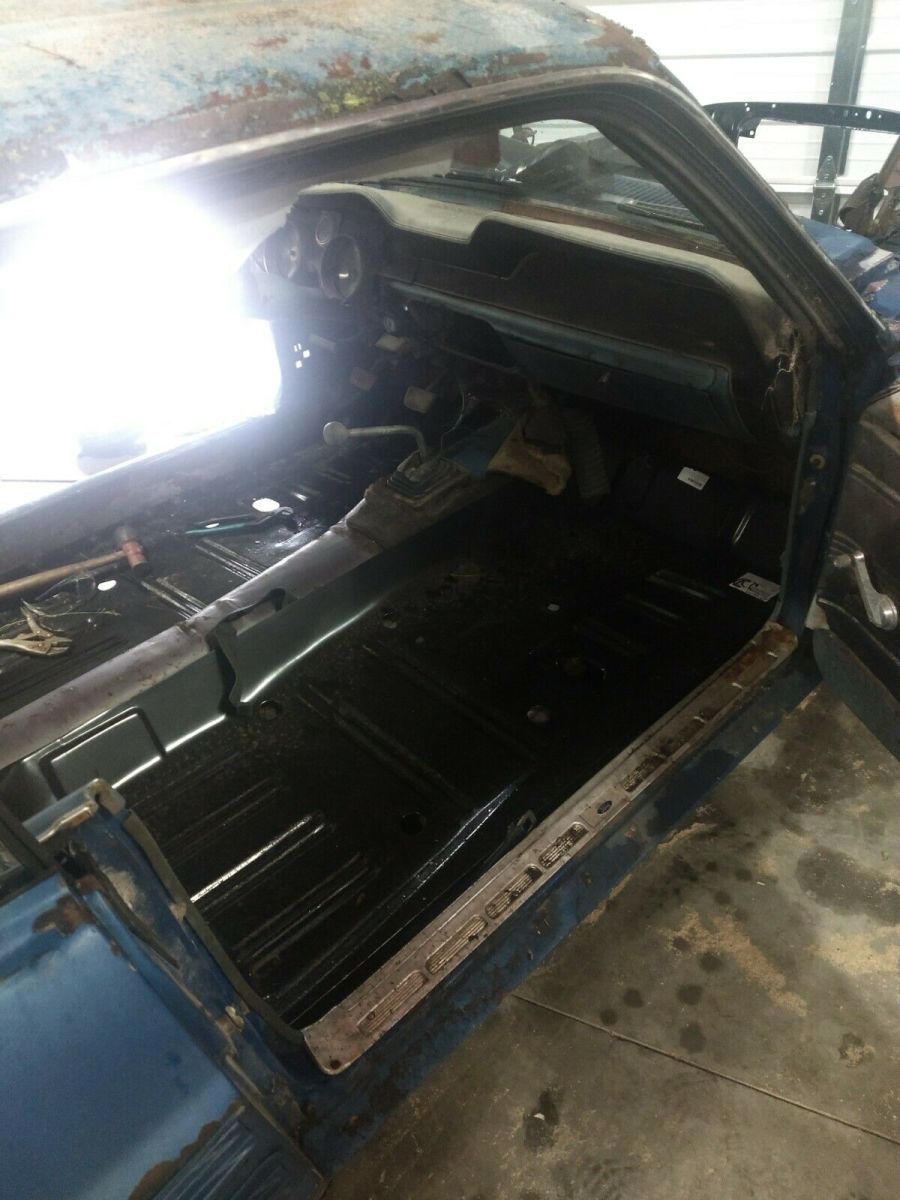 1967 Blue Ford Mustang Coupe