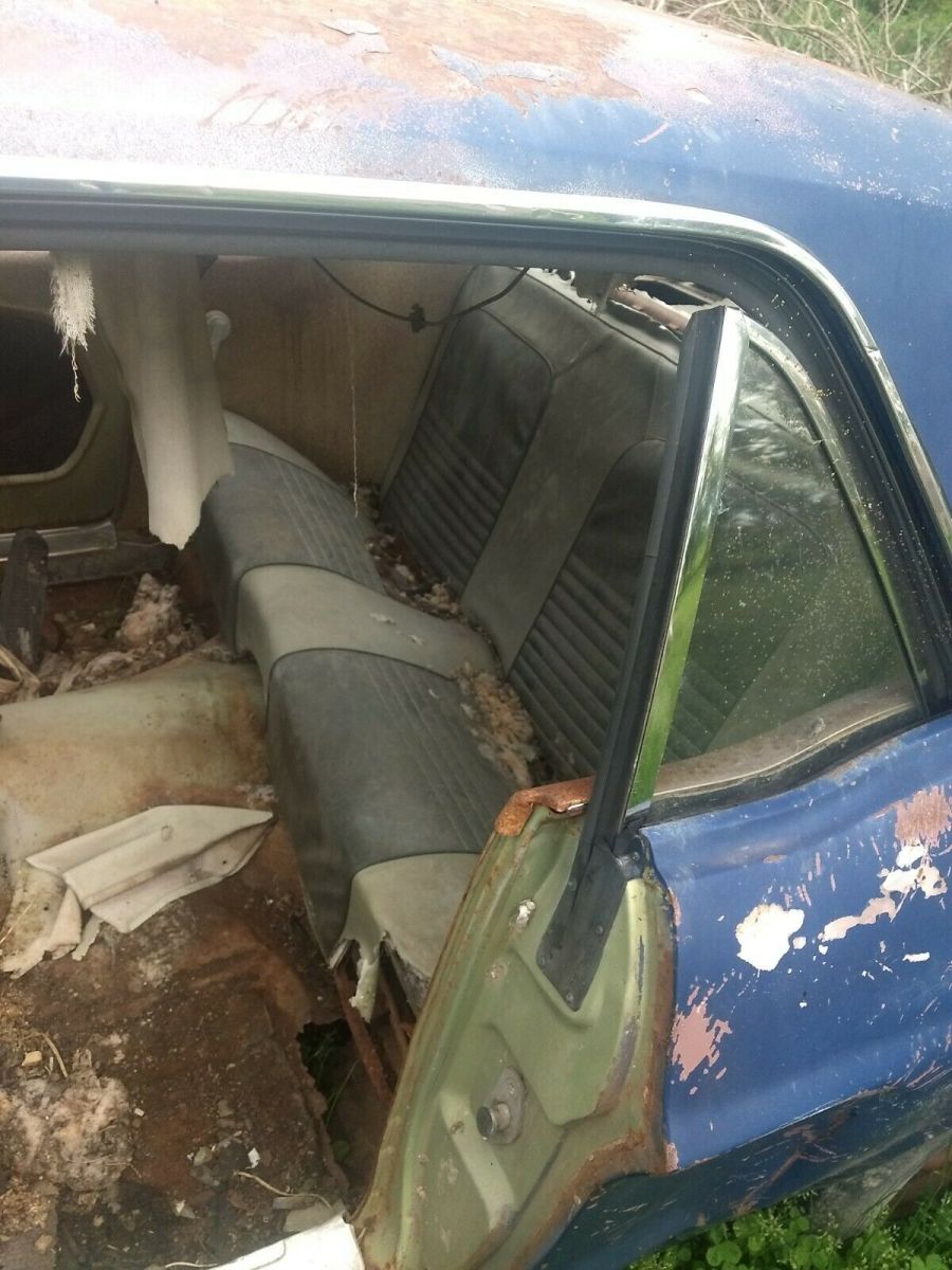 1967 Blue Ford Mustang Coupe