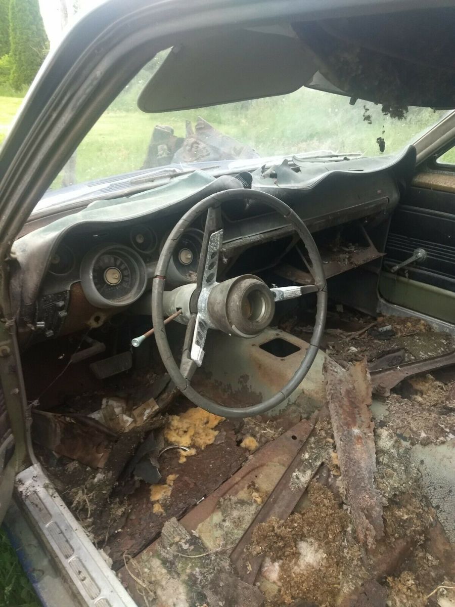 1967 Blue Ford Mustang Coupe