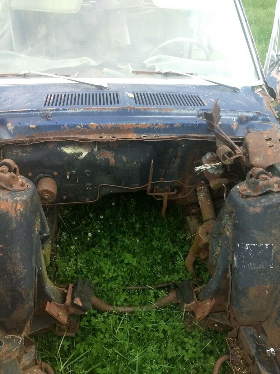 1967 Blue Ford Mustang Coupe