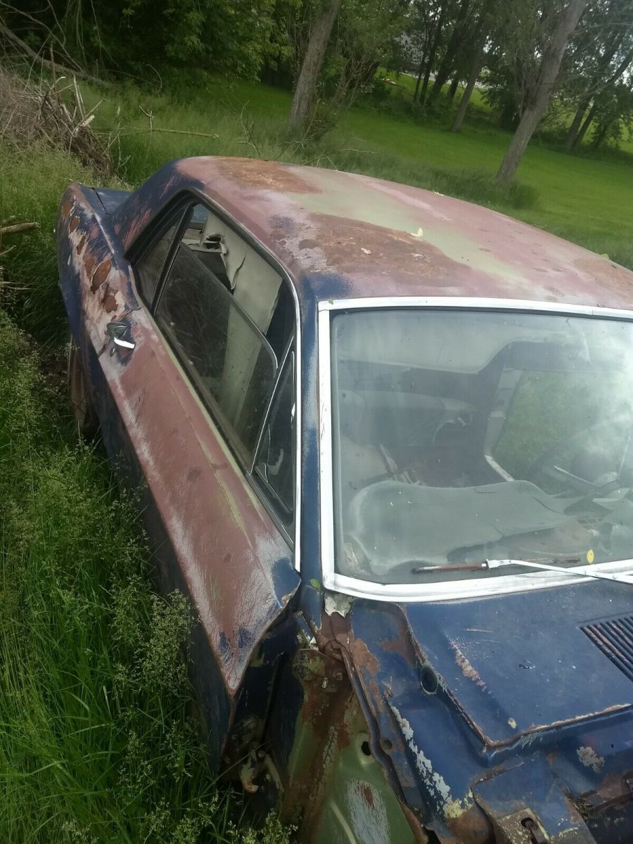 1967 Blue Ford Mustang Coupe