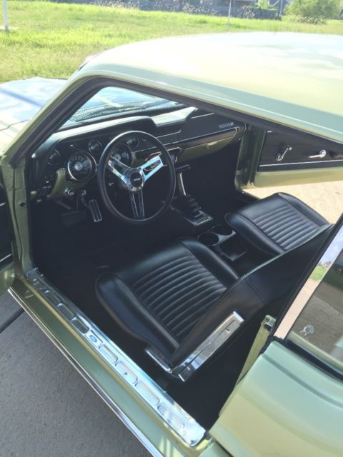 1967 Green Ford Mustang Coupe