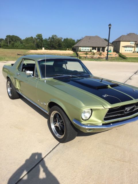 1967 Green Ford Mustang Coupe