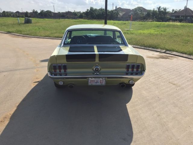1967 Green Ford Mustang Coupe