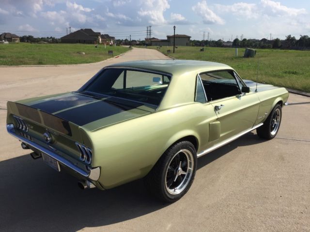 1967 Green Ford Mustang Coupe
