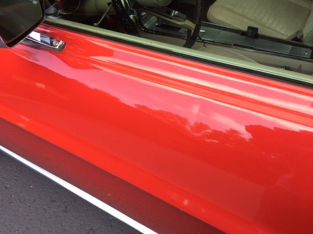 1967 Red Ford Mustang