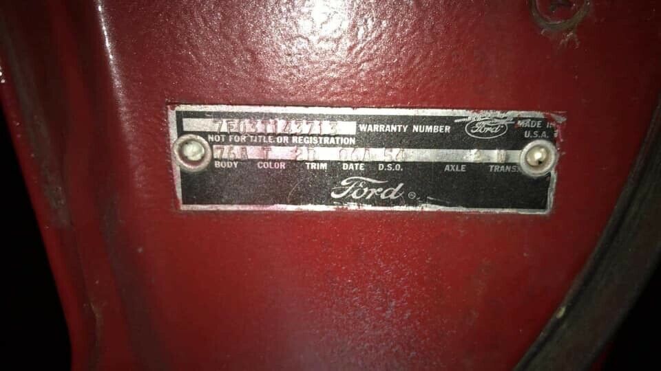 1967 Red Ford Mustang Convertible