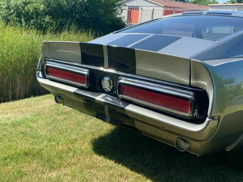 1967 Silver Ford Mustang Convertible