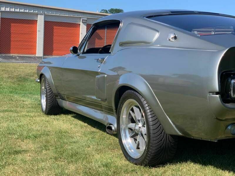 1967 Silver Ford Mustang Convertible