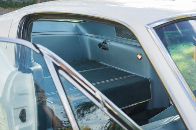 1967 White Ford Mustang Fastback