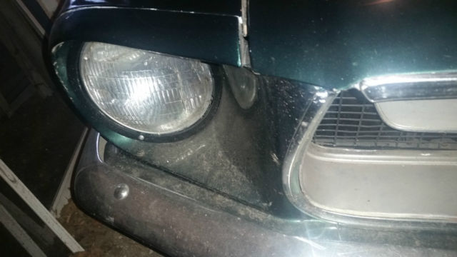 1967 Dark Green Ford Mustang Fastback