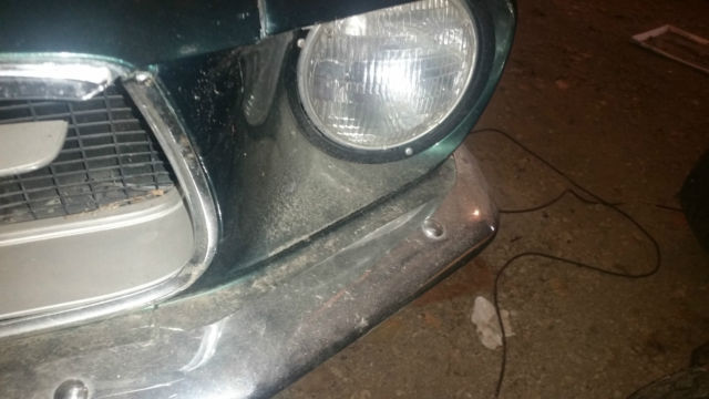 1967 Dark Green Ford Mustang Fastback