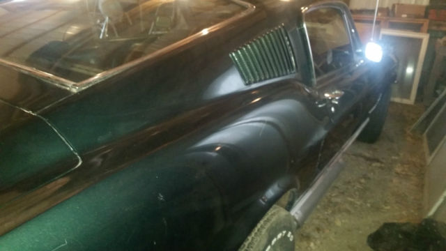 1967 Dark Green Ford Mustang Fastback