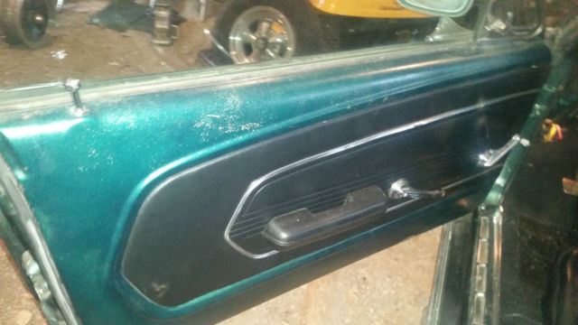 1967 Dark Green Ford Mustang Fastback