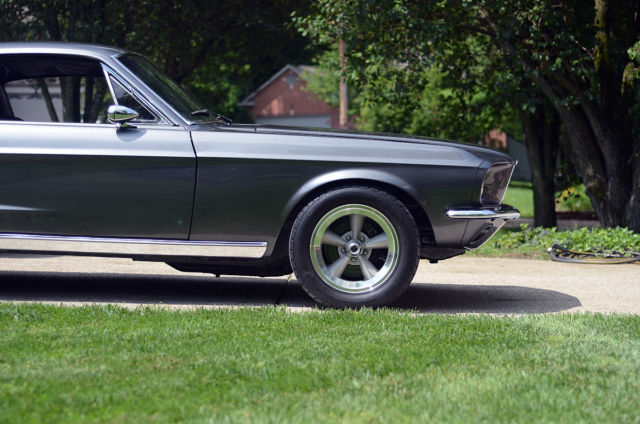 1967 Gray Ford Mustang Fastback