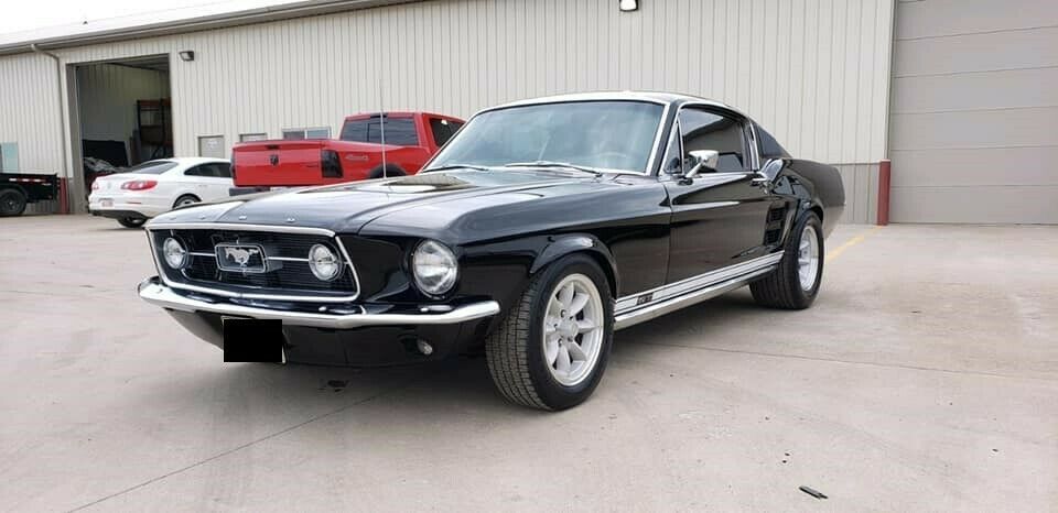 1967 Black Ford Mustang Fastback